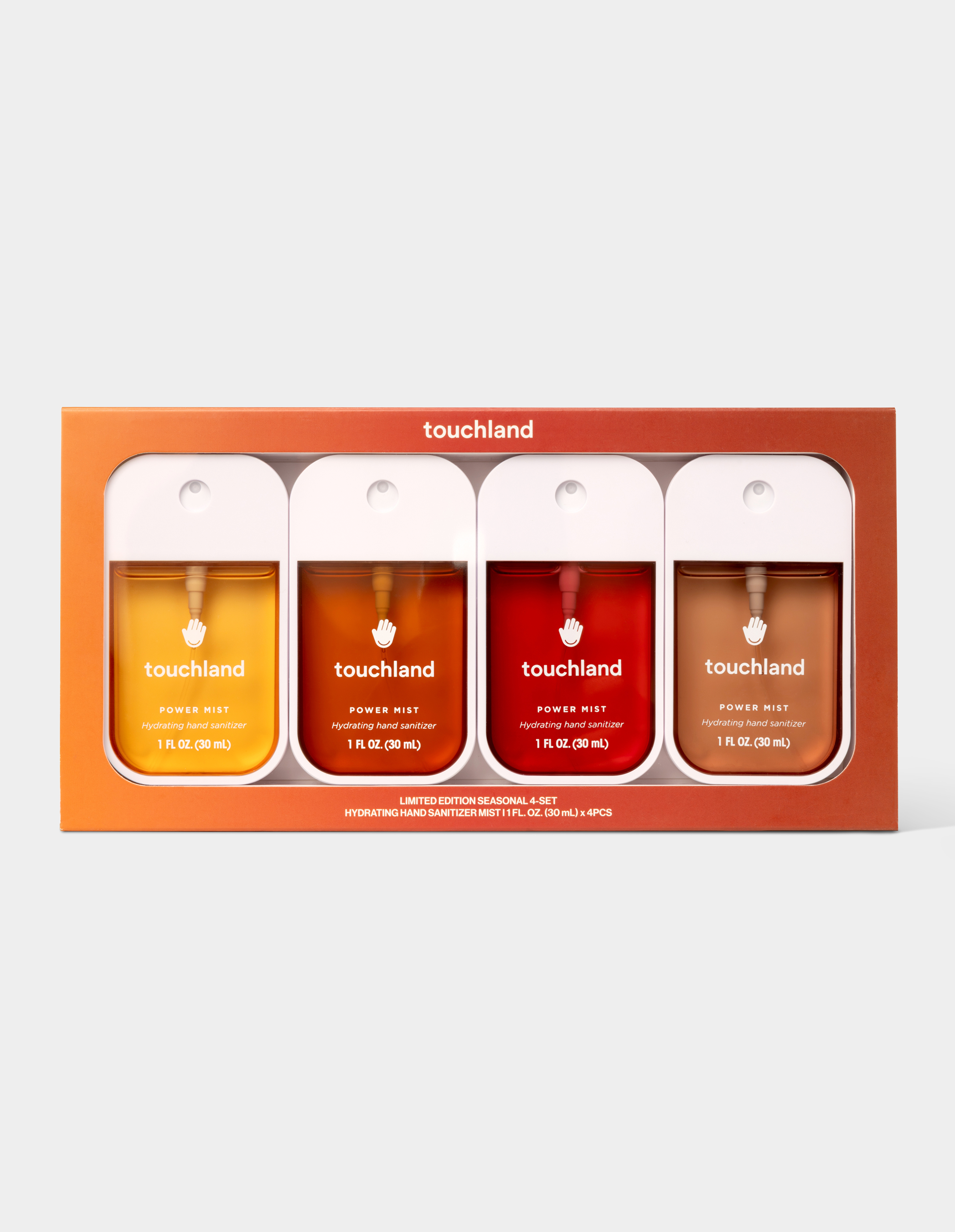 Seasonal Power Mist Hand Sanitizer 4-Set